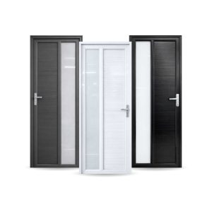 PORTO DOOR ALUM URBAN ¼-GLASS