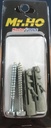 MR.HO BAUT DEKS SEKRUP 1/4 X 2" + FISCHER S10  @2PCS
