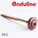 ONDULINE SEKRUP + TUTUP RED@20PCS