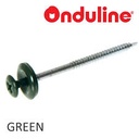 ONDULINE SEKRUP+TUTUP GREEN@20PCS